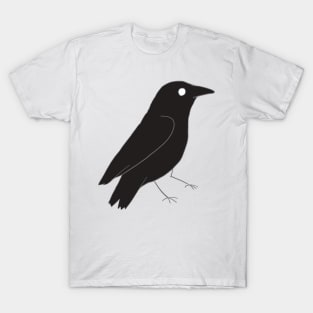 crow drawing T-Shirt